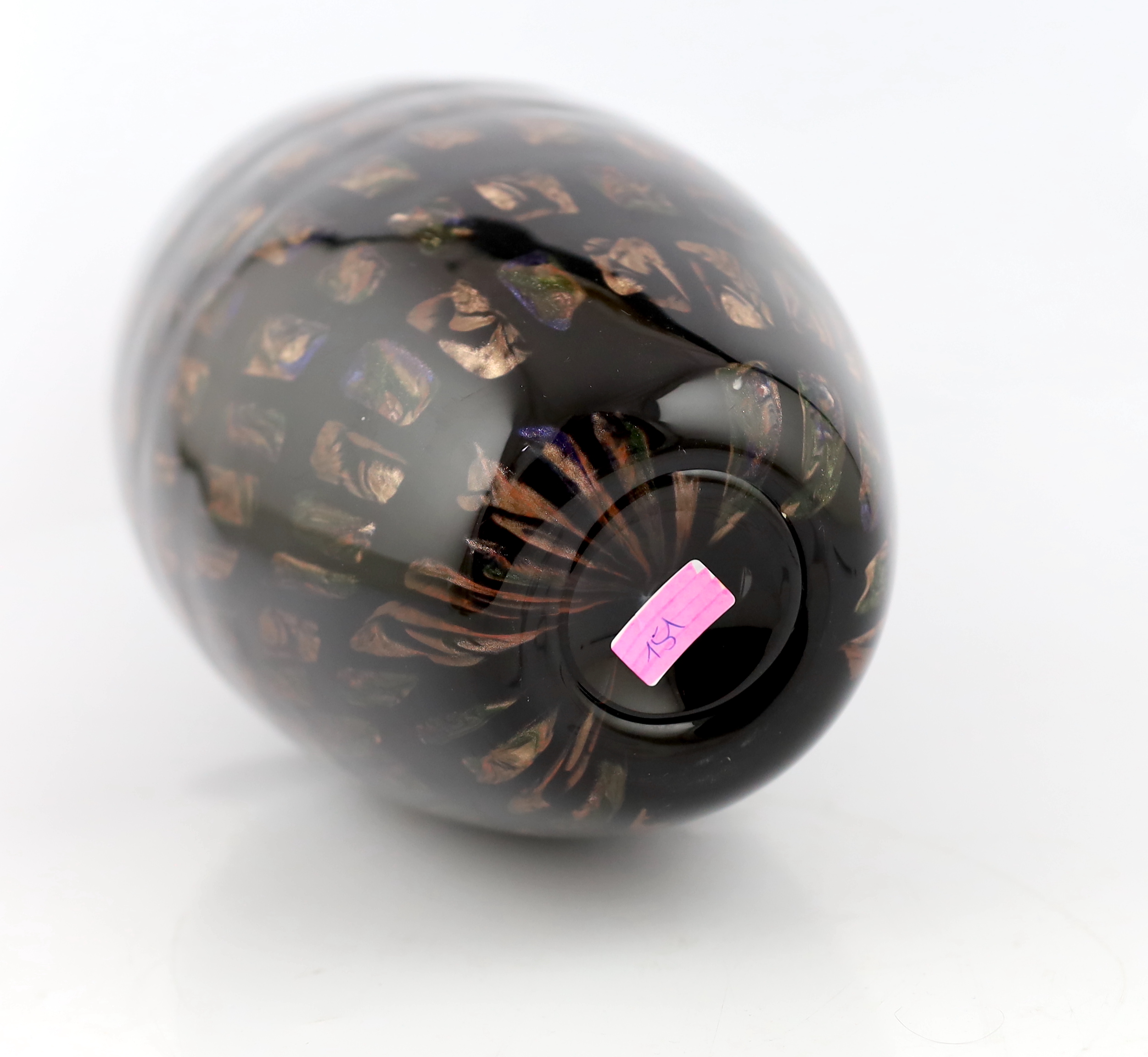 Vittorio Ferro (1932-2012), a Murano glass Murrine vase